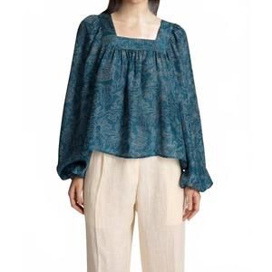 NEW HANNAH ARTWEAR raquel top in cielo midnight